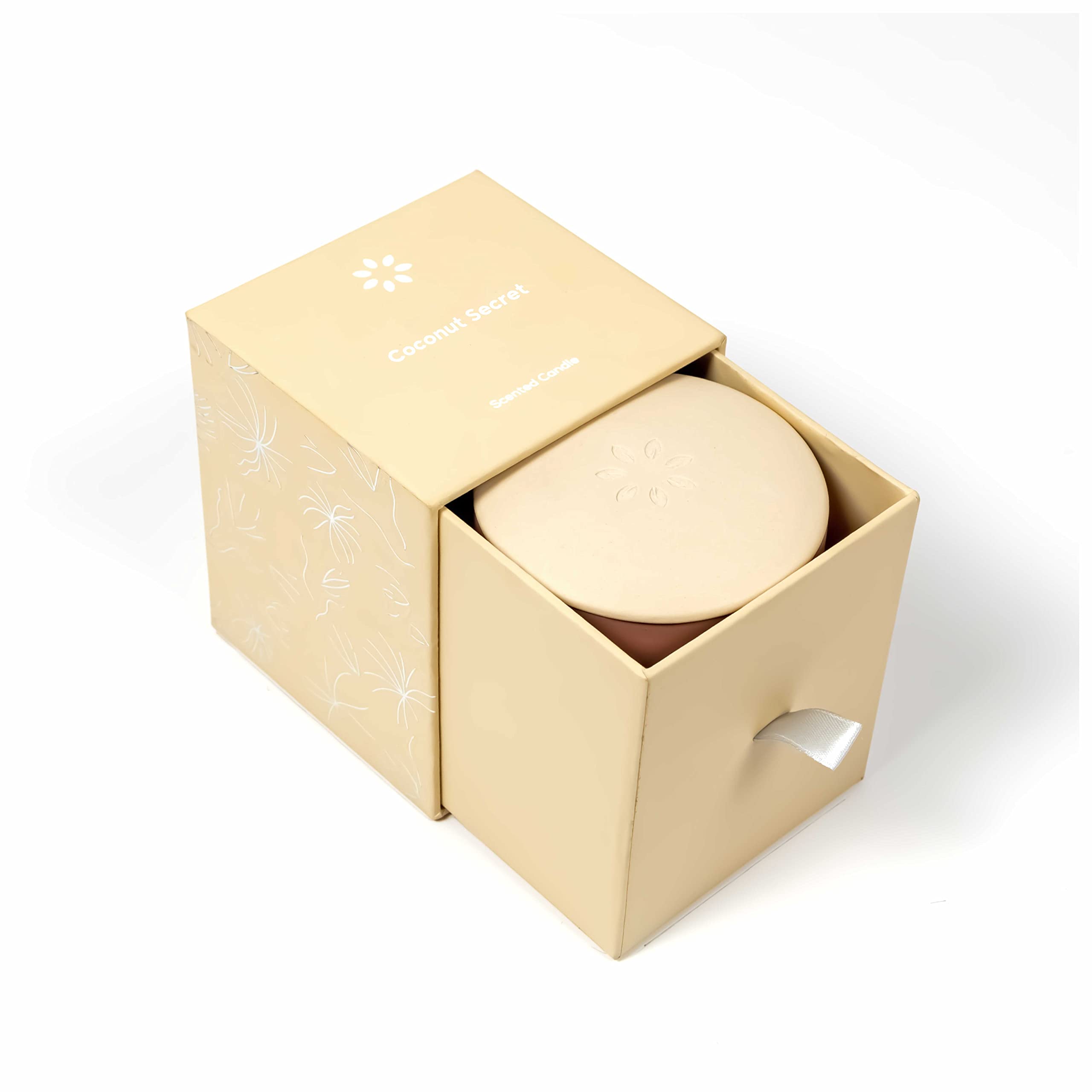 Dr Scent Breeze of Joyed Candle - Perfect for Creating a Cozy and Relaxing Atmosphere in any Room, Gift Set for all Festivals (Coconut Secret)