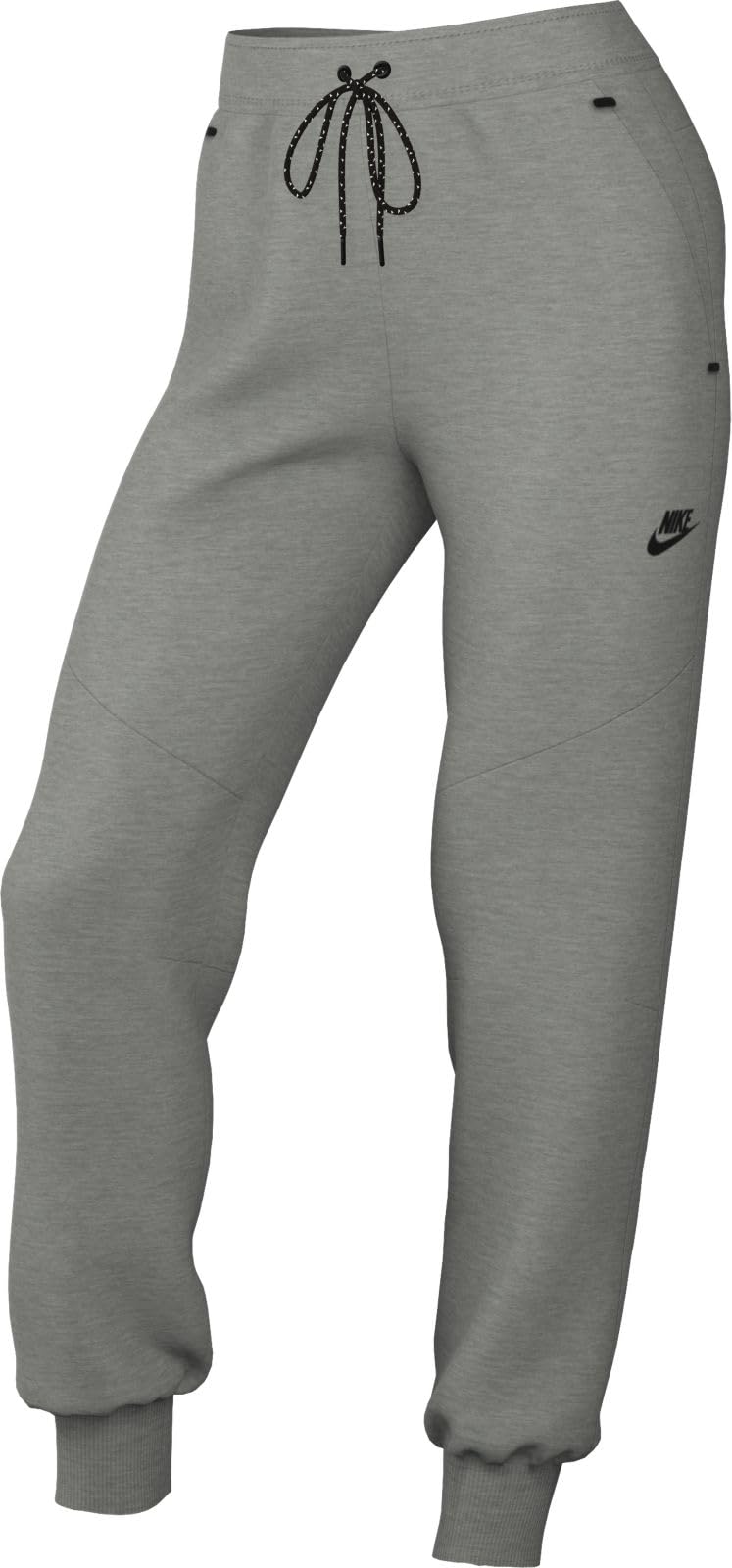 Nike Tech Fleece Mid-​Rise 2 Pantaloni da Tuta da Donna Dk Grey Heather/​Black L