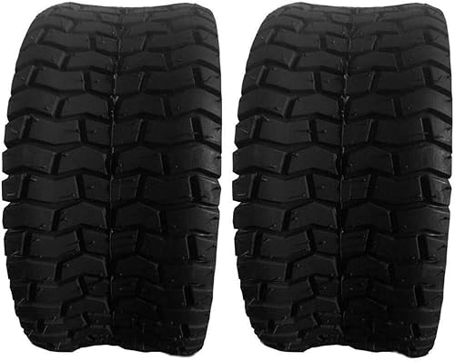 Miniatura 2 de Juego de 2 neumáticos de tractor para cortacésped de 13x5.00-6 4PR 13x5x6 para carrito de golf de jardín, sin cámara