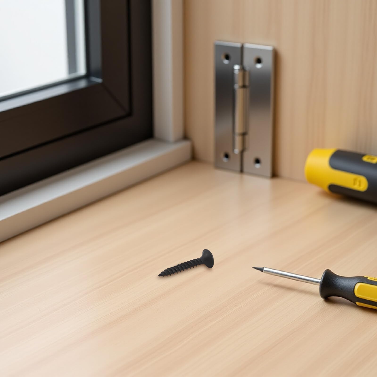 Trockenbauschrauben Kunststoff Kettenschrauben M35 X 25mm 1000 Stück Selbstbohrend für Wandbefestigung Gipskarton und Holz Heimwerkerbedarf