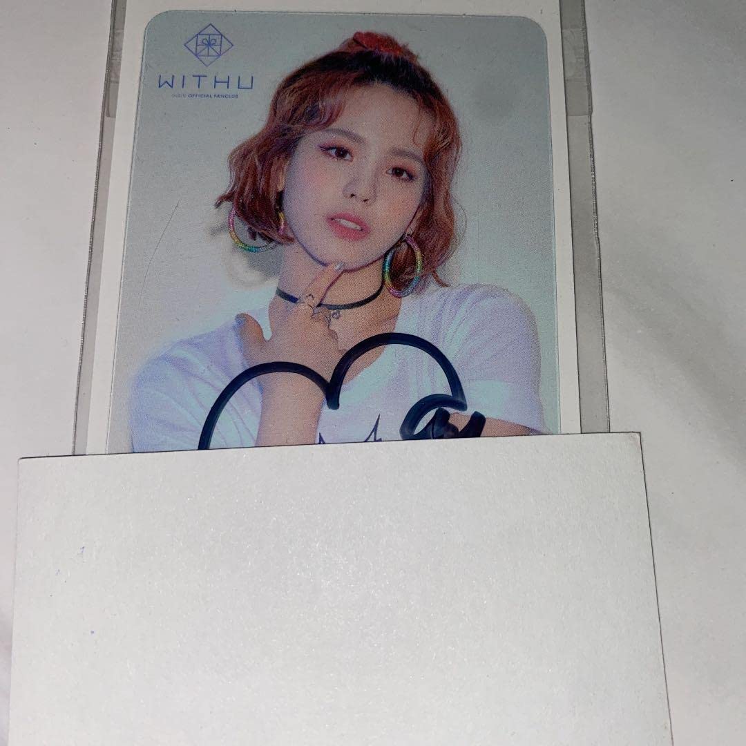 K-POP アイドル チェキ写真 NiziU マコ直筆
