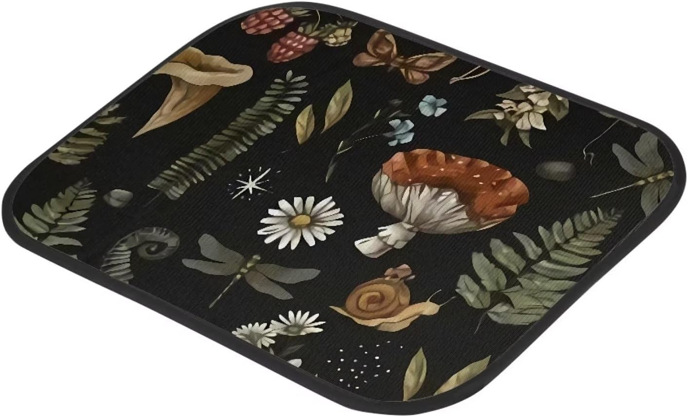 Mushroom Car Floor Mats 4 Pcs All-Weather Car Mats,Waterproof Fit Automotive Floor Carpet for Cars Trucks SUV,Universal Floor Liner Car Accessories