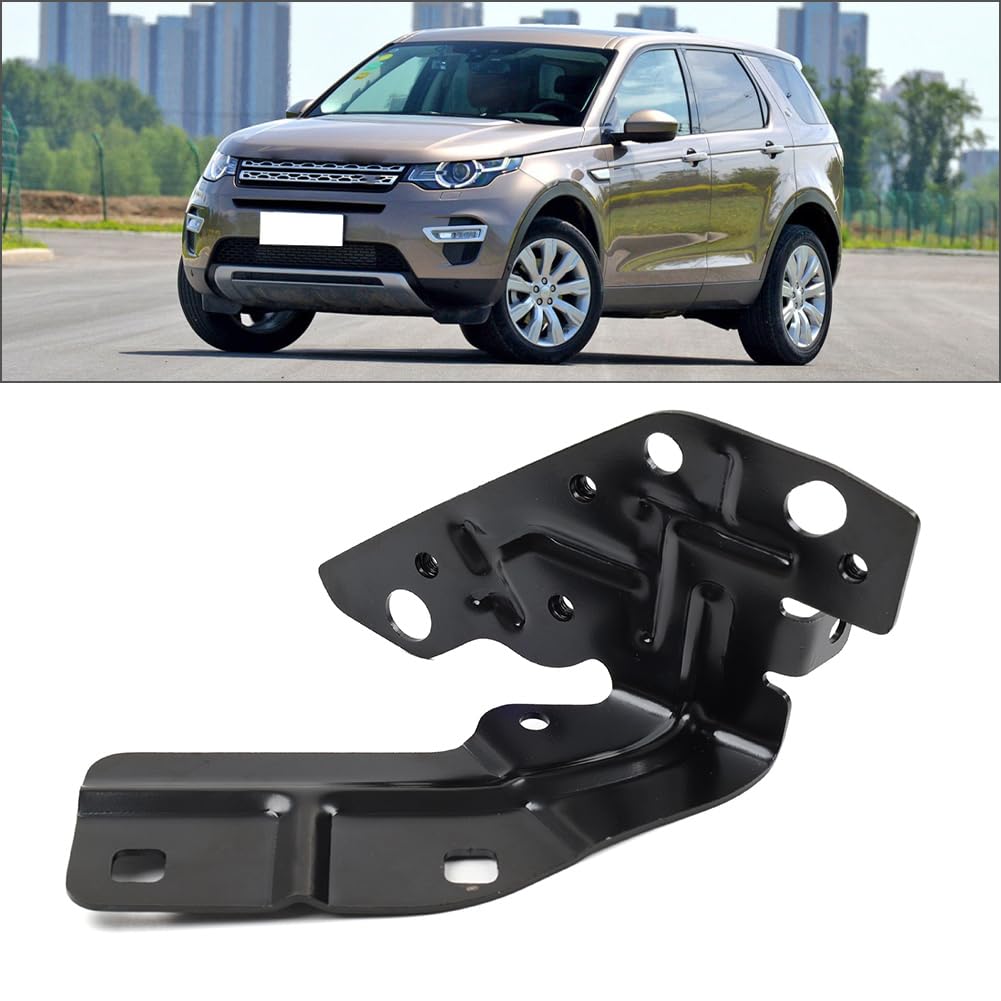 Cninba13 Front Side Panel Bracket Mounting Left Black Metal for Land Rover Discovery Sport 2015-2019 Model