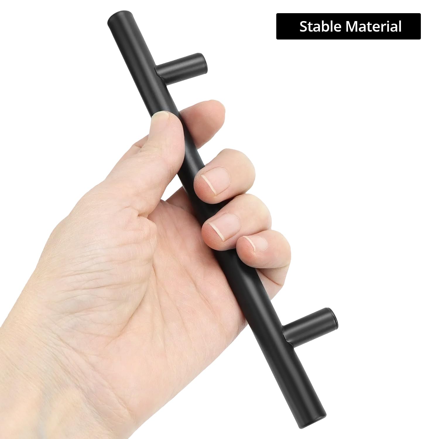 QWORK® 15 Pièces Poignees De Meuble, Poignées En Acier