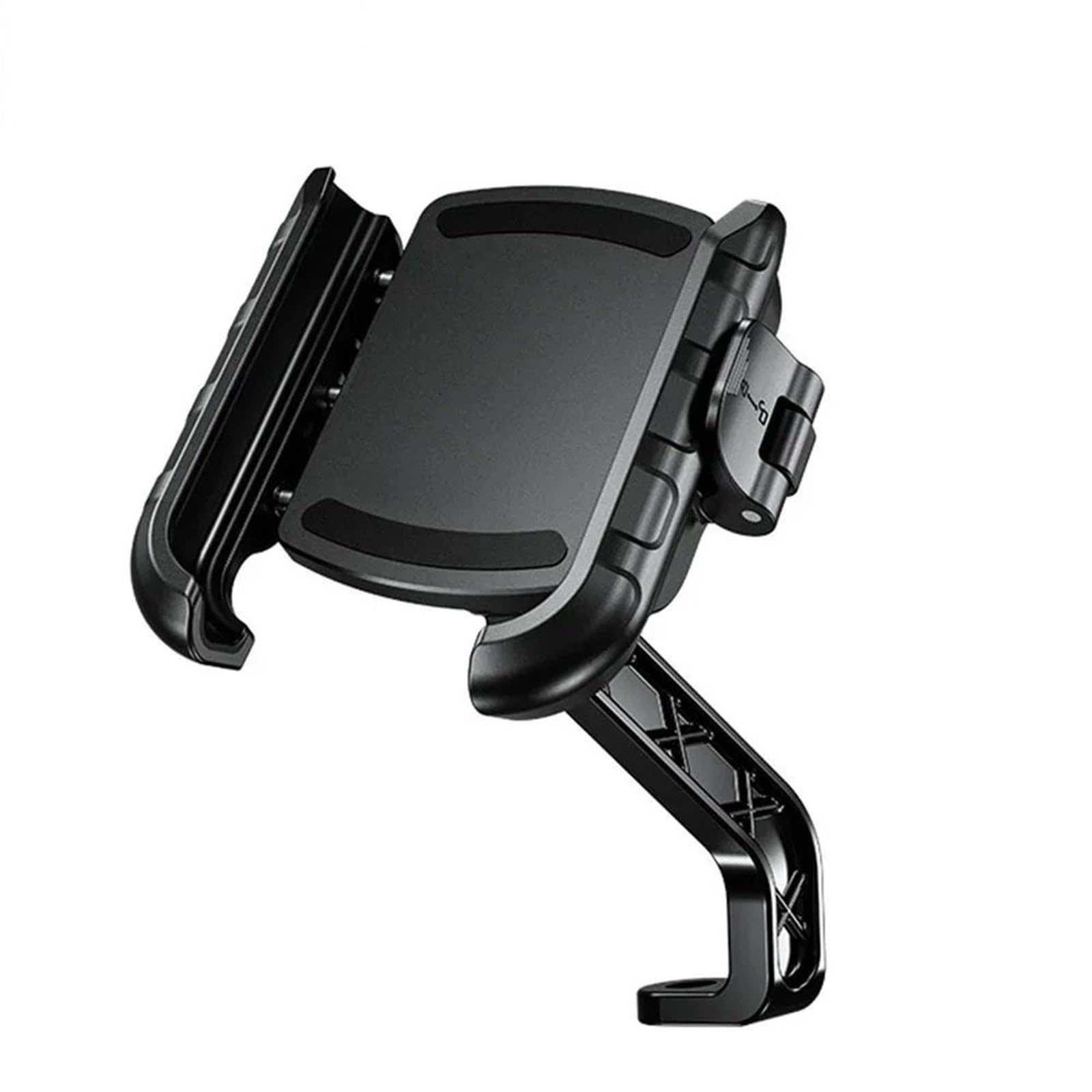 Soporte Movil Coche Supporto per telefono per moto Blocco e rilascio Supporto per staffa per manubrio per bicicletta per moto per supporto per retrovisore da 5,4-7,2 pollici Accesorios Coche(Rear-view