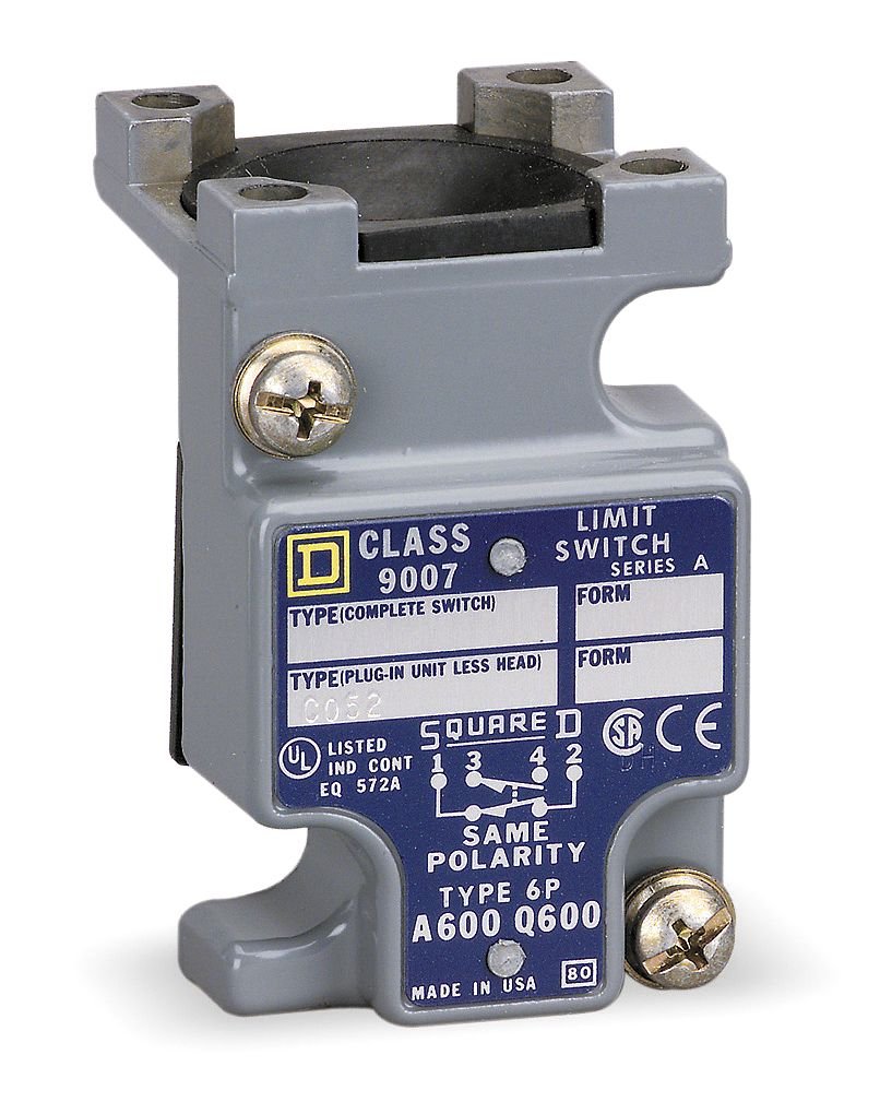 Square D 9007CO52 Compact Box Limit Switch Plug-in Unit (No Head