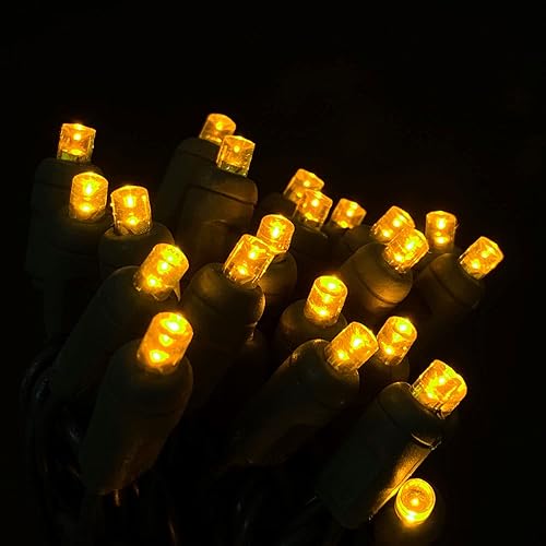 Miniatura 9 de yongzhenlite Mini luces LED de Navidad de 0.197in, cadena de luces LED para decoración de árboles de Navidad en exteriores e interiores, grado