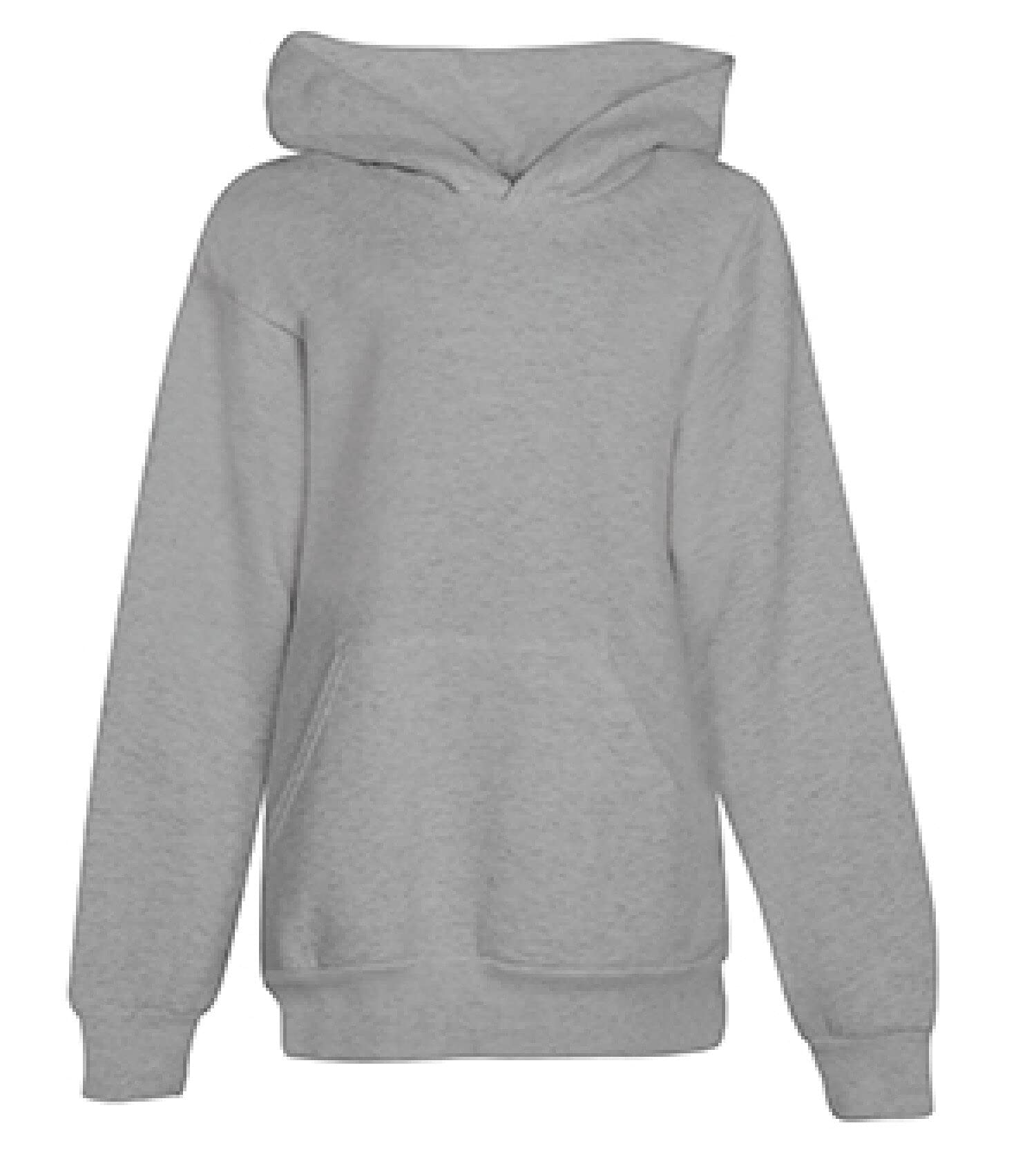 Hanes ComfortBlend® EcoSmart® Sudadera con capucha para jóvenes Gris Acero Claro S