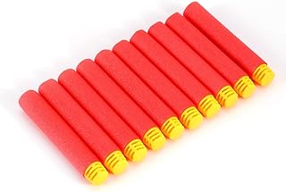Refill Darts, 10 PCS Bullets Ammo Pack Refill Darts Bullets Compatible with All Elite Blasters for Kid Girls Boys Toy Gun
