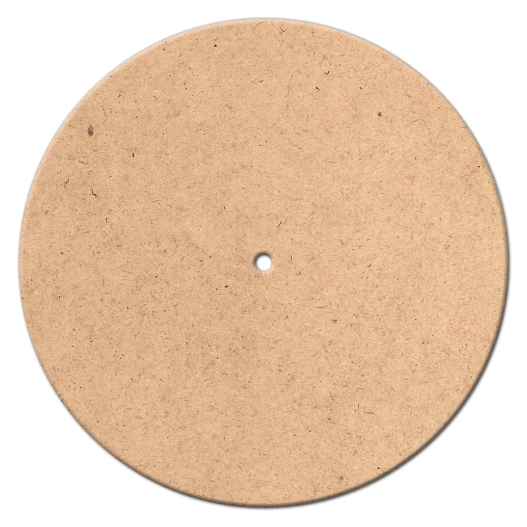 iCraft Wooden Round with Hole Plain MDF Base for Painting,Mandala Art,Dot Mandala Art,Resin Art and Many More (14 INCH)-image-49
