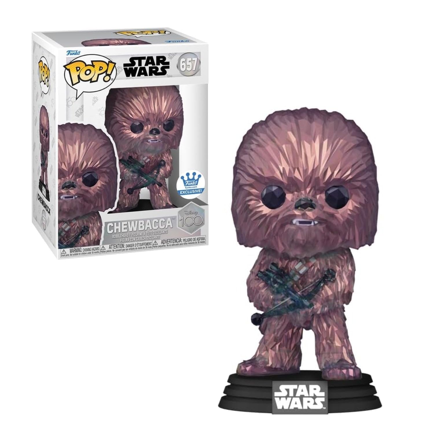 Funko Pop Chewbacca Disney 100 Exclusive 657