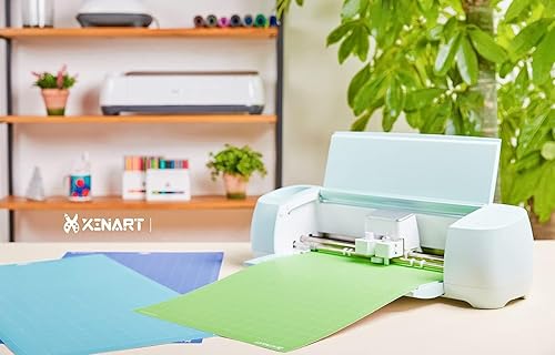 Vista 54 de Xinart Alfombrillas de corte para Cricut Maker 3/Maker/Explore Air 2/Air/One (agarre ligero + agarre estándar, 12 x 12 pulgadas) alfombrillas