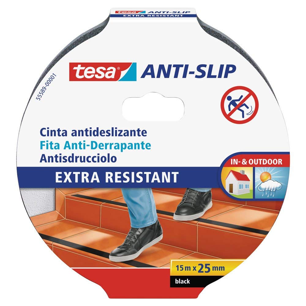 Tesa 55589-00001-00 Anti-Slip Tape, Black