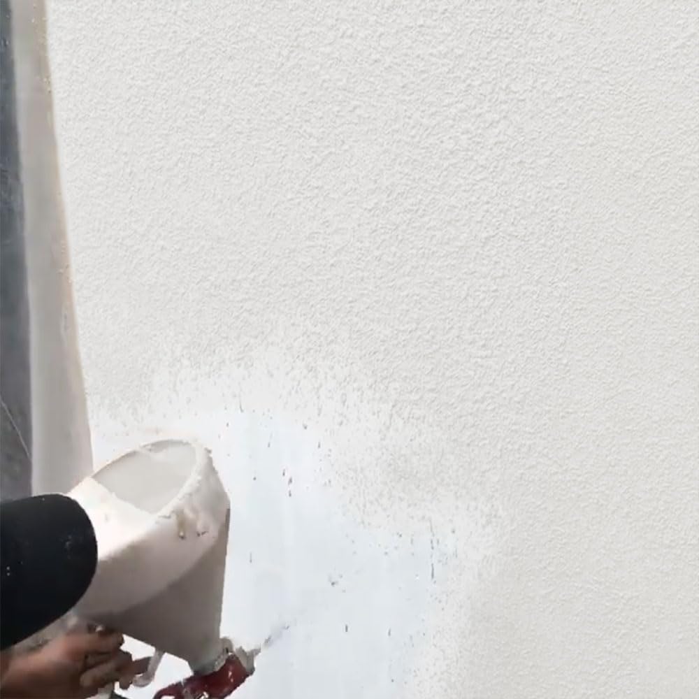 Sopgal Pintura de Corcho Natural 15L Color Blanco Roto - Proyectado Rugoso