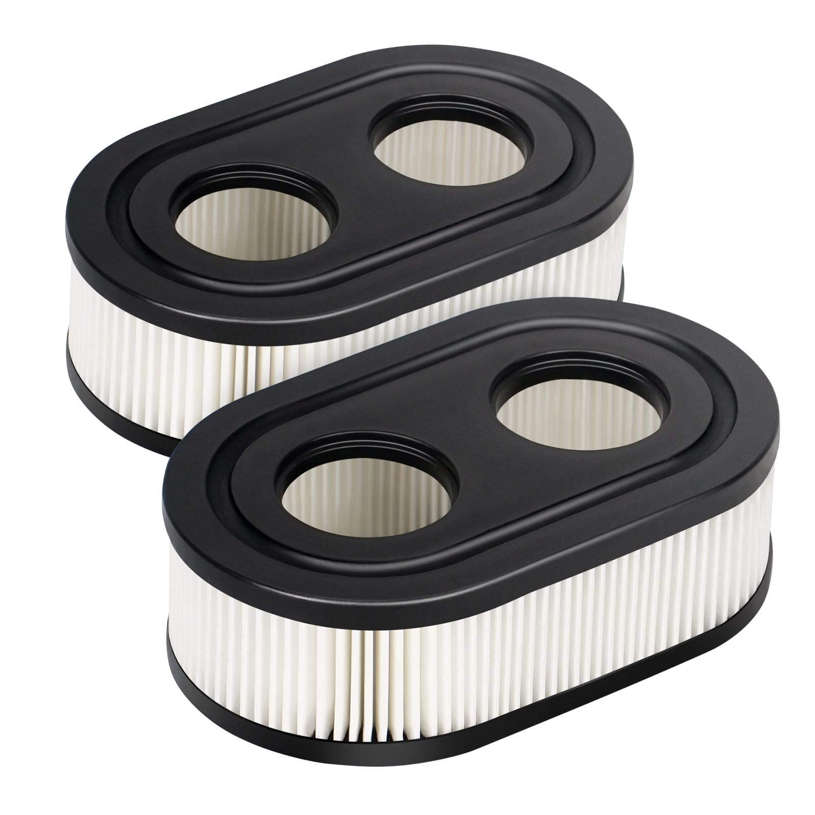 593260 Air Filter 798452 334404 Air Cleaner Cartridge Filter, Lawn Mower Air Cleaner Replacement Filters for 4247 5432 5432k 09P00 09P702 550E 500EX 550EX 625 575EX Series Engine (2Pcs)