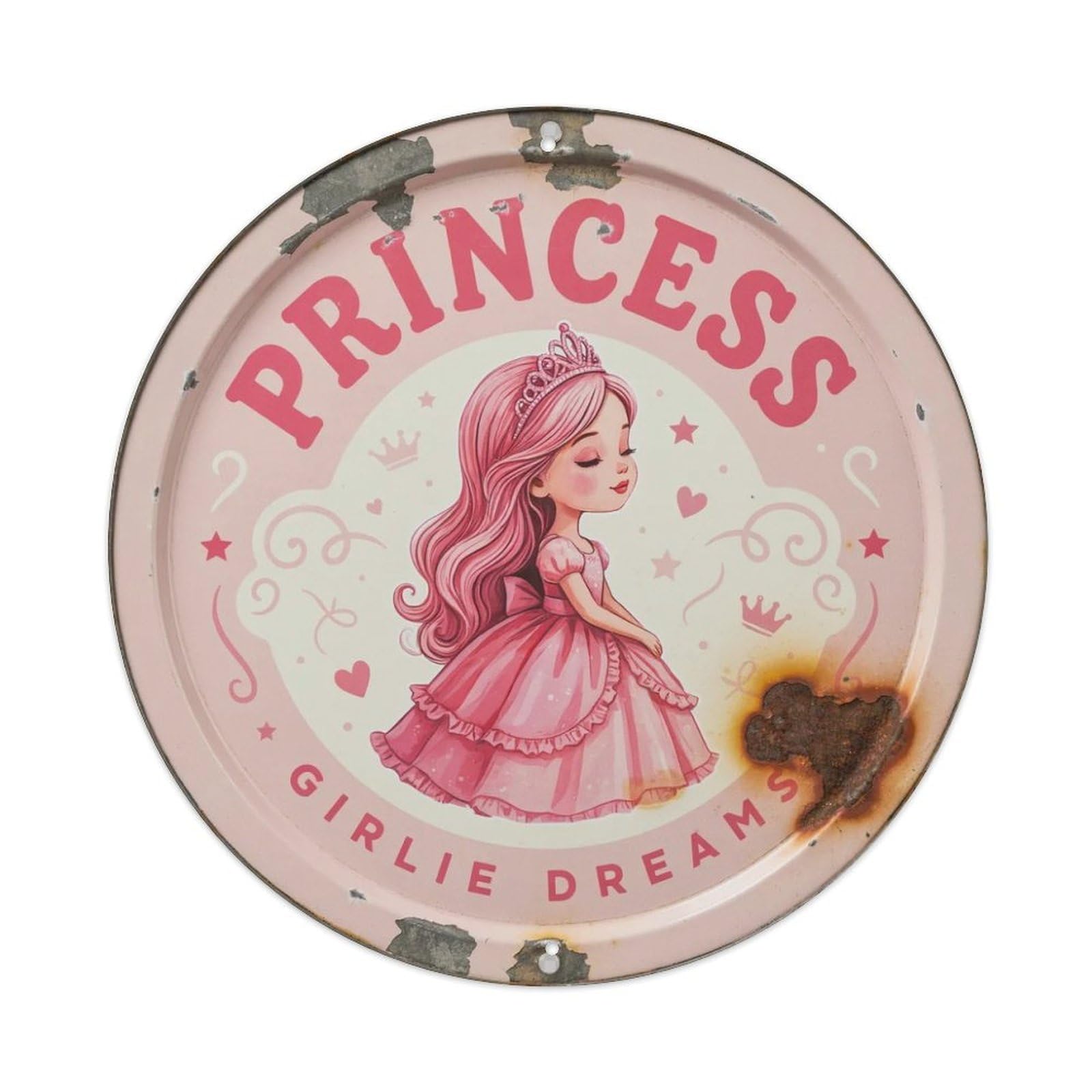 Vintage-Fairy-Tale Metal Tin Sign Plaque