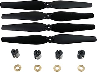 Propeller Blades for Promark VR Virtual Reality Warrior P-70 Drones Set of 4 Black Propellers and Propeller Holders