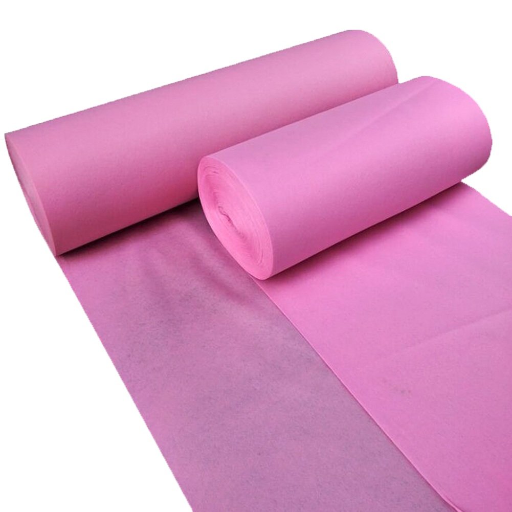Tapis jetable mariage rose pour sublimer votre allée de cérémonie de fête