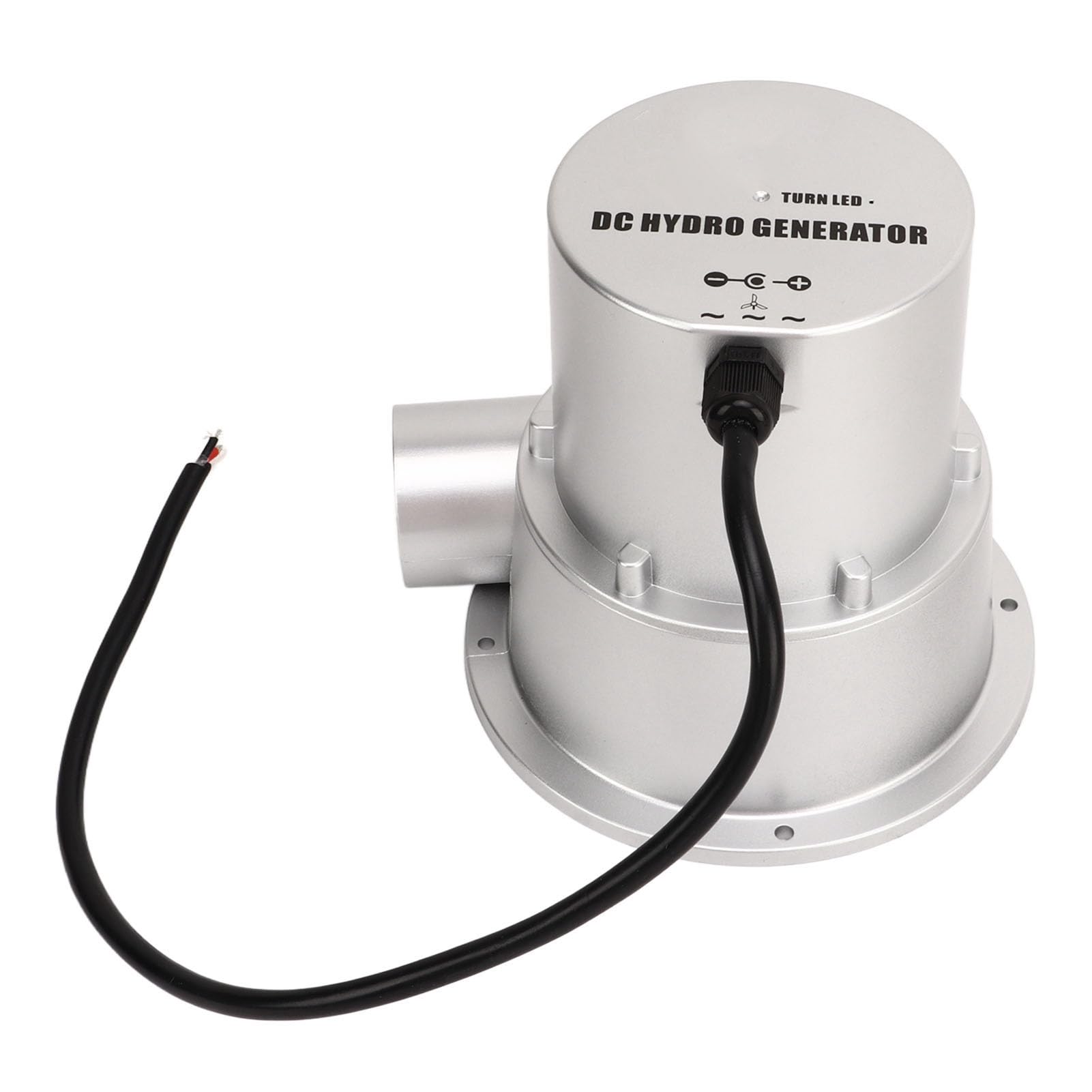 ciciglow Hydrogénérateur à à Petites Turbines avec une efficacité de Production à Haute Puissance pour Charger des Batteries à 12 V, Télécommande Disponible, Matériau ABSDC (SJ18B)
