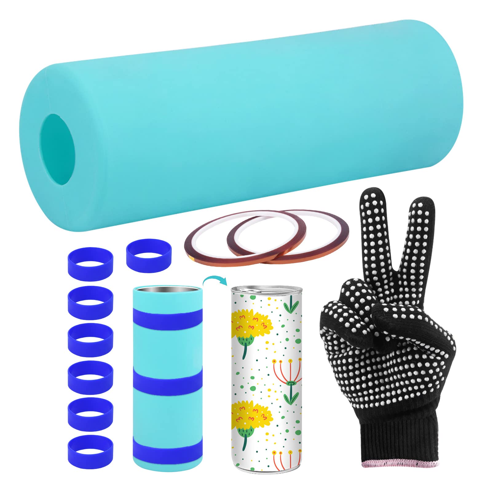 Enveloppes en silicone pour sublimation de tasses pour concevoir des cadeaux