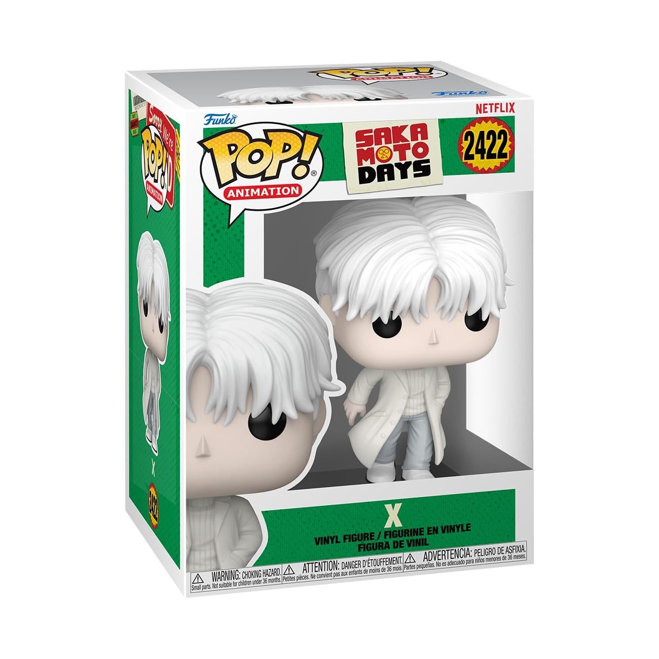 Funko POP! Animation: Sakamoto Days - X | Official Merch - Collectable Vinyl Figurine for…
