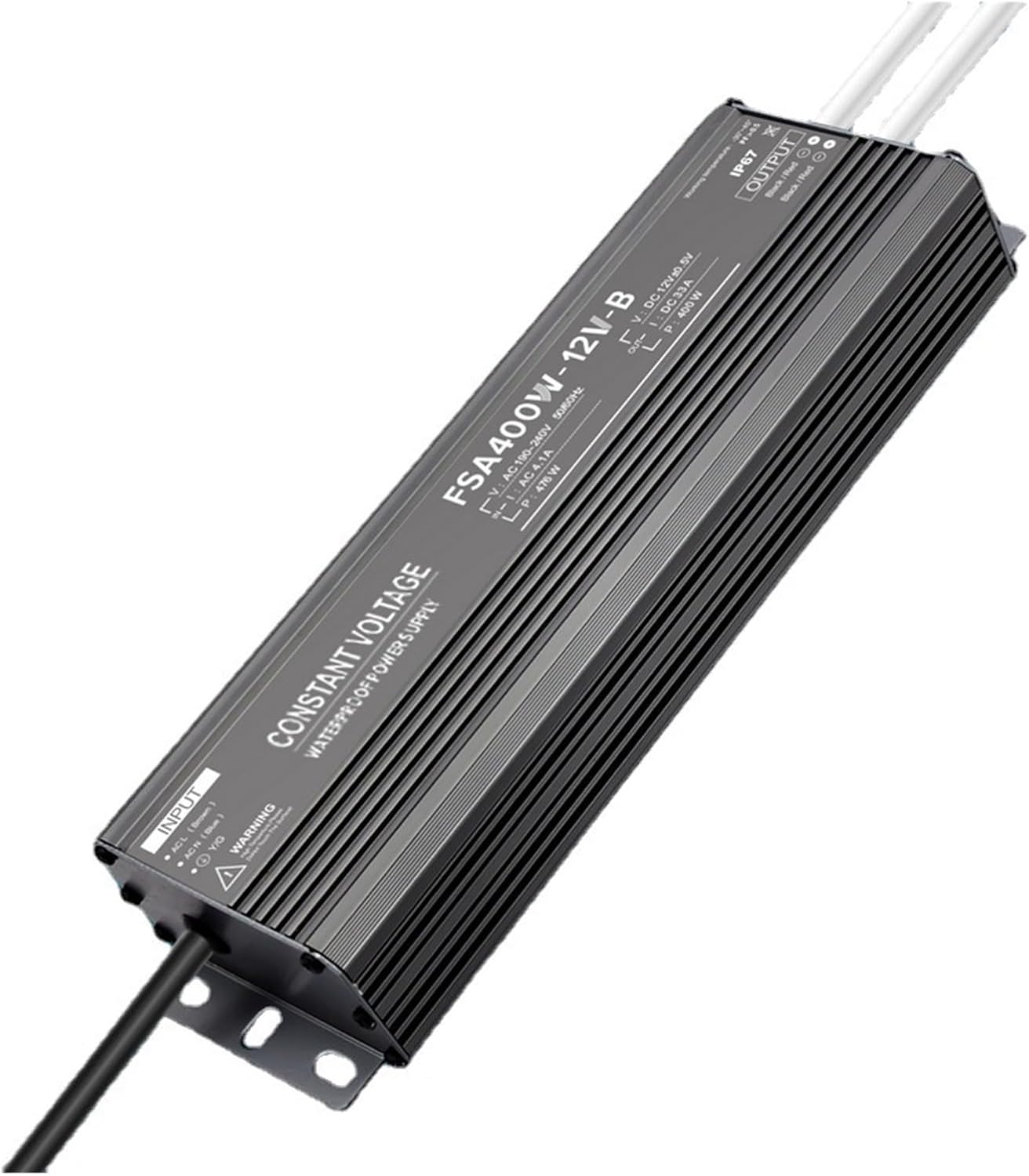 Waterproof Power Supply 12V/24V 400W 500W 600W high Power Outdoor Waterproof Switching Power Supply(12V600Wwaterproofpowersupply)