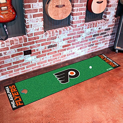 Fanmats 10487 Philadelphia Flyers Putting Green Mat - 1.5Ft. X 6Ft. #TOP1