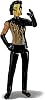 Bendy and the Ink Machine Collectible Action Figure 5 Scale Audrey with Pipe Accessories