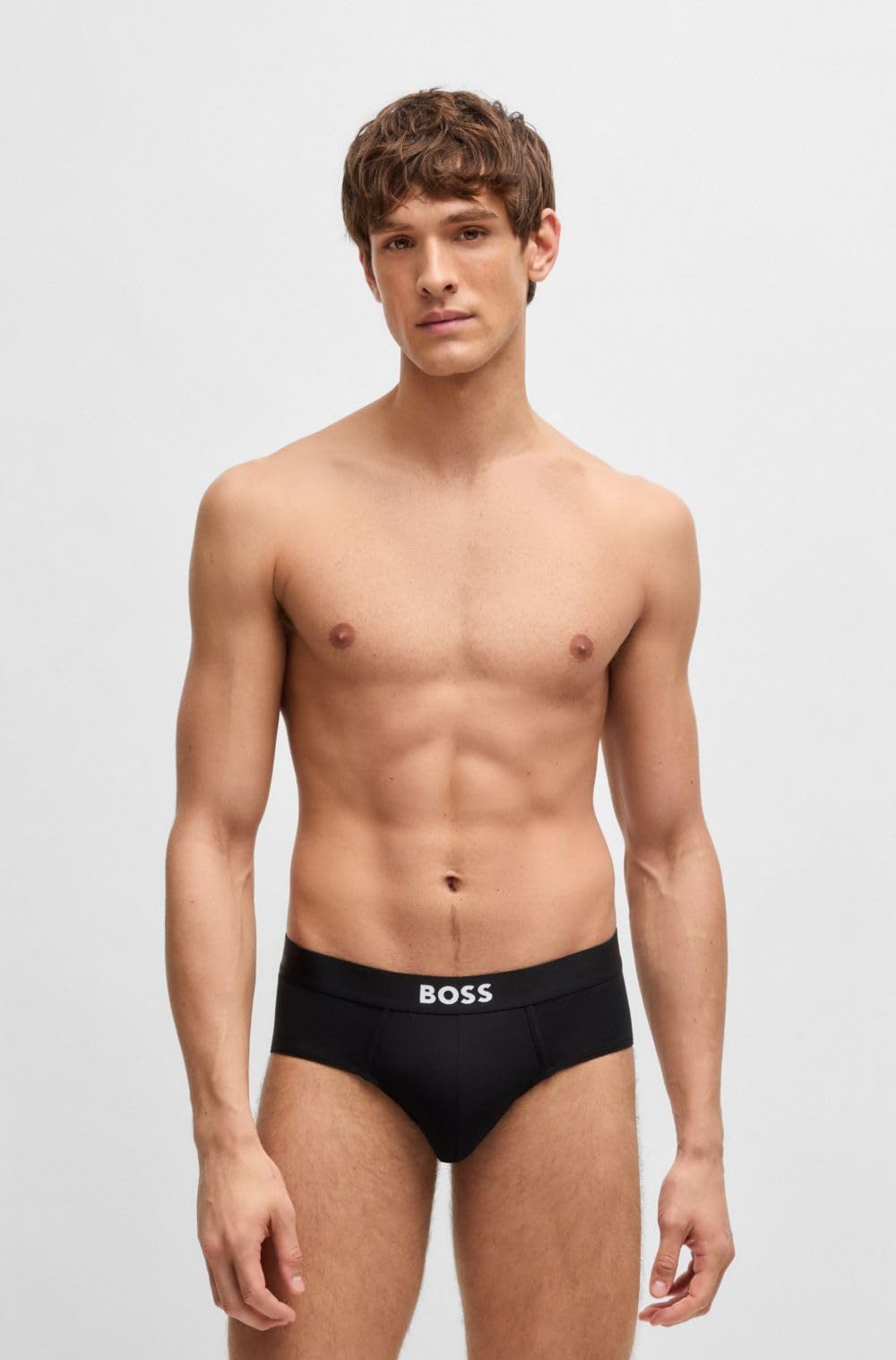 Boss Cotton 3 Pack Pure Cotton Briefs Ropa Interior Hombre (Pack de 1)