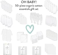 Vista 3 de HonestBaby 50-Piece Oh Baby Organic Cotton Set in a Gift Box
