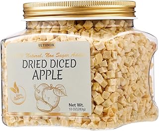 25 Low Calorie Snack Mix Recipes for Guilt-Free Munching 32 Premium Dried Diced Apples,10 Oz /283g,1 Ingredient Made with 100% Natur...