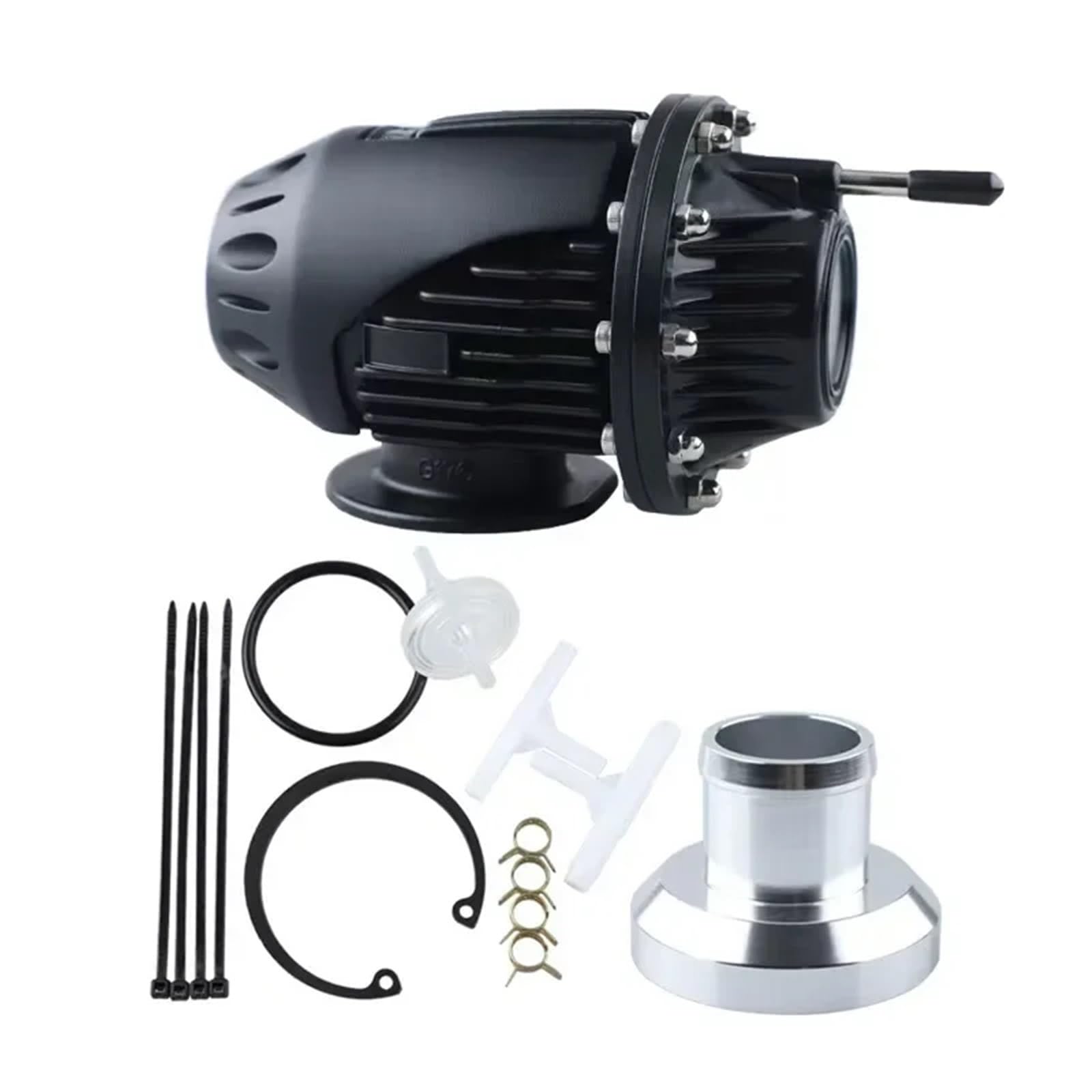 Arqvzxyu Bk Turbo Blow Off Valve Sqv4 Boost Pressure Control Adapter Latest Model Fit For Performance Upgrades Egr Passage‌(Bk)