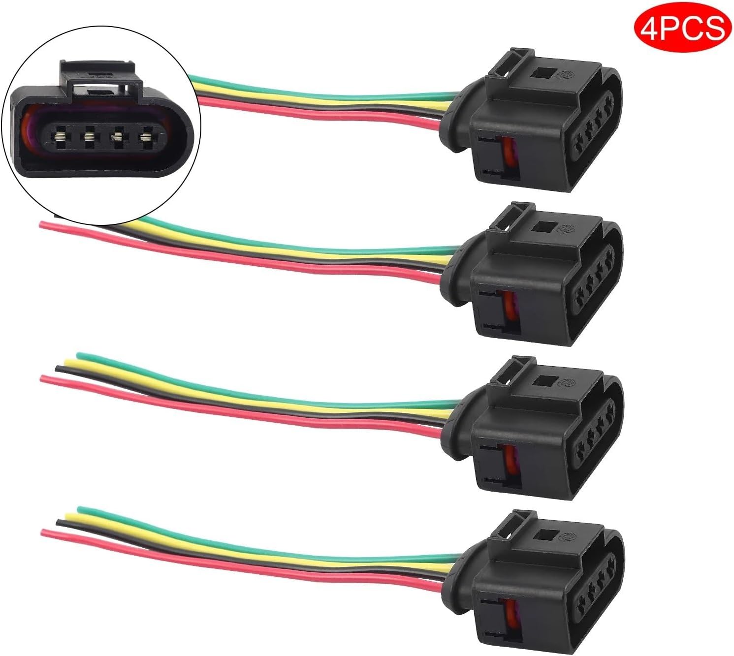 For Q7 Q5 SQ5 2007-2016 Coil Plug Ignition Connector Repair Harness Wired