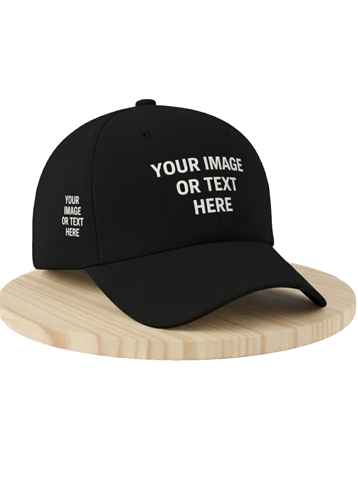 enciger Personalized Gift Cap | Design Your Own Adjustable Cotton Baseball Hat for Men & Women Text, Logo or Artwork for Everyday Casual Wear Free Size-picture-42