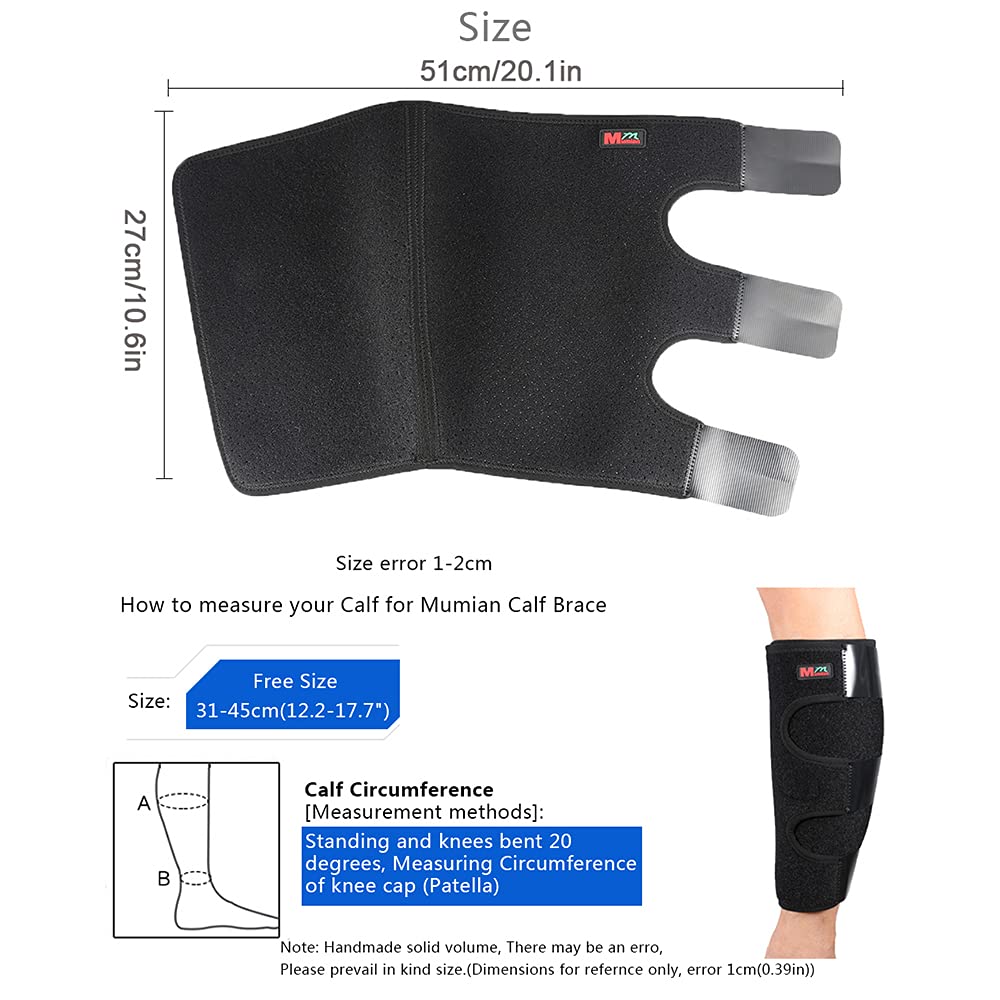 Calf Protective Brace Calf Protective Wrap Leg Calf Protector Sleeve Anti-Slip Calf Support