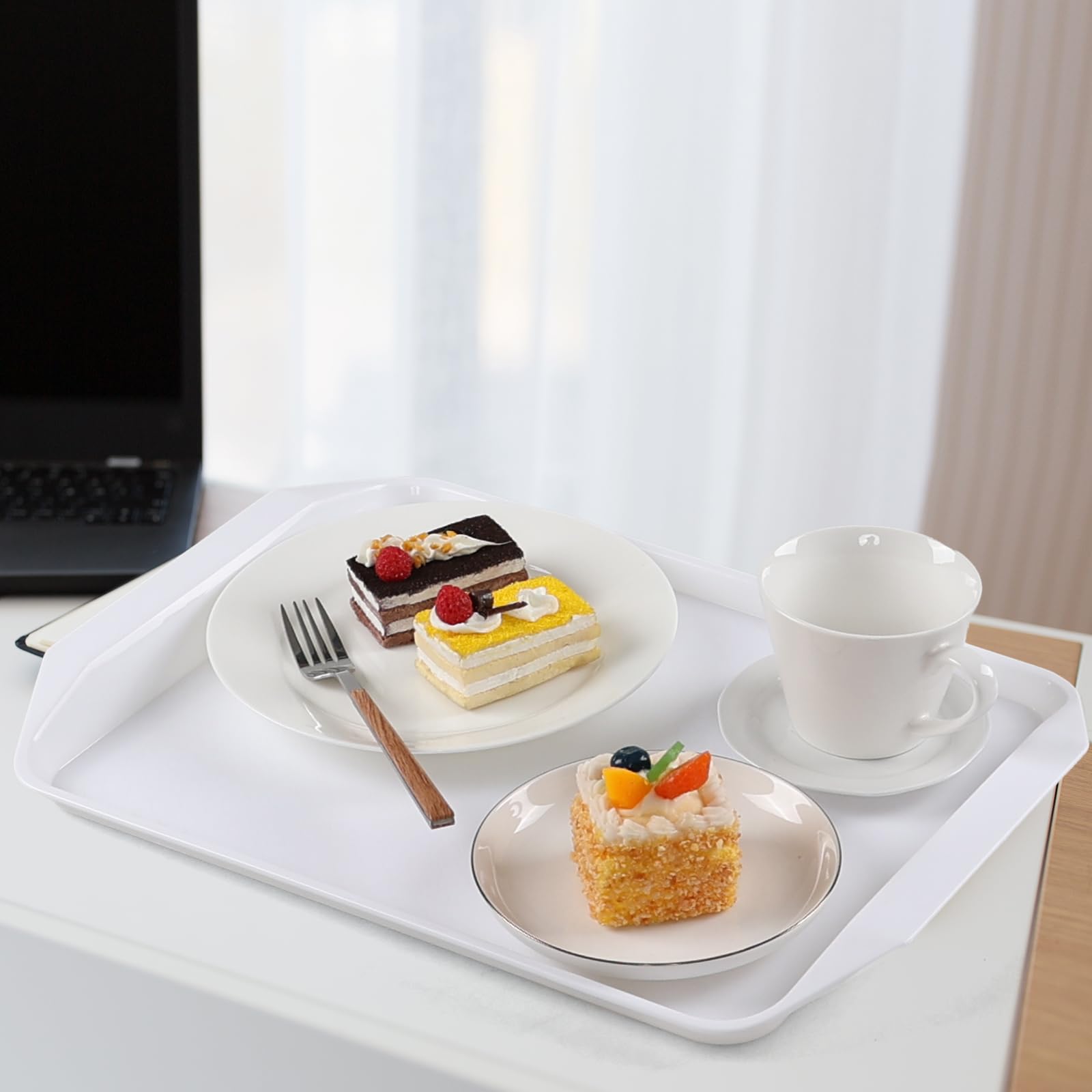 Maquette De Vecteur De Plateau En Plastique Alimentaire Isolé De