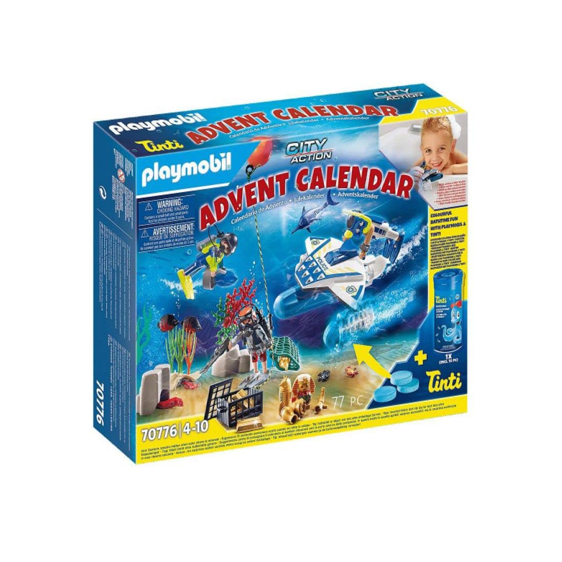 【プレイモービル】アドベントカレンダー　人魚　【70777】 Amazon.com: Playmobil 70777 Advent Calendar Bathtime Fun
