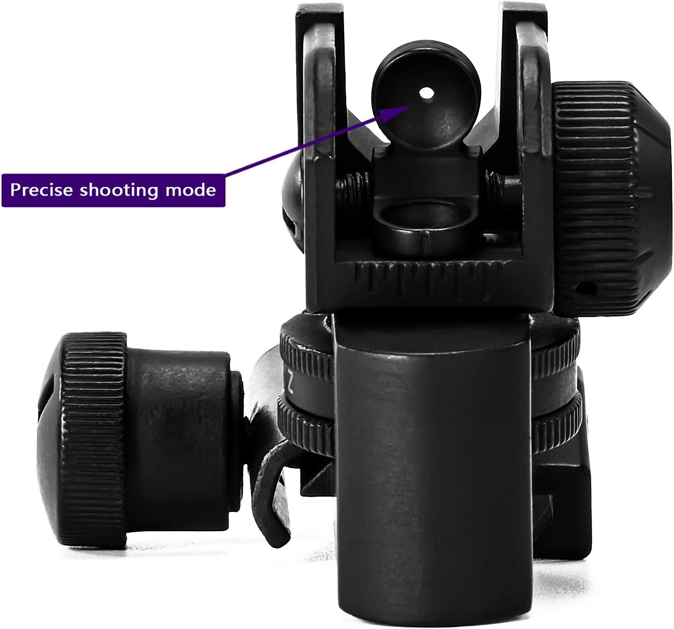 Knine Outdoors Premium Level Rear Iron Sight with Windage & Elevation Adjusting Knob for Rifle with Picatinny Rail : Sports & Outdoors