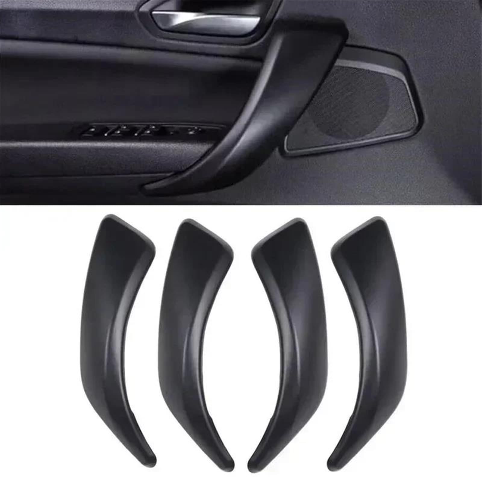 PIWINE Parts Car Interior Door Handle Panel Cover for BMW 1 Series F20 F21 F22 2012-2018 2 F23