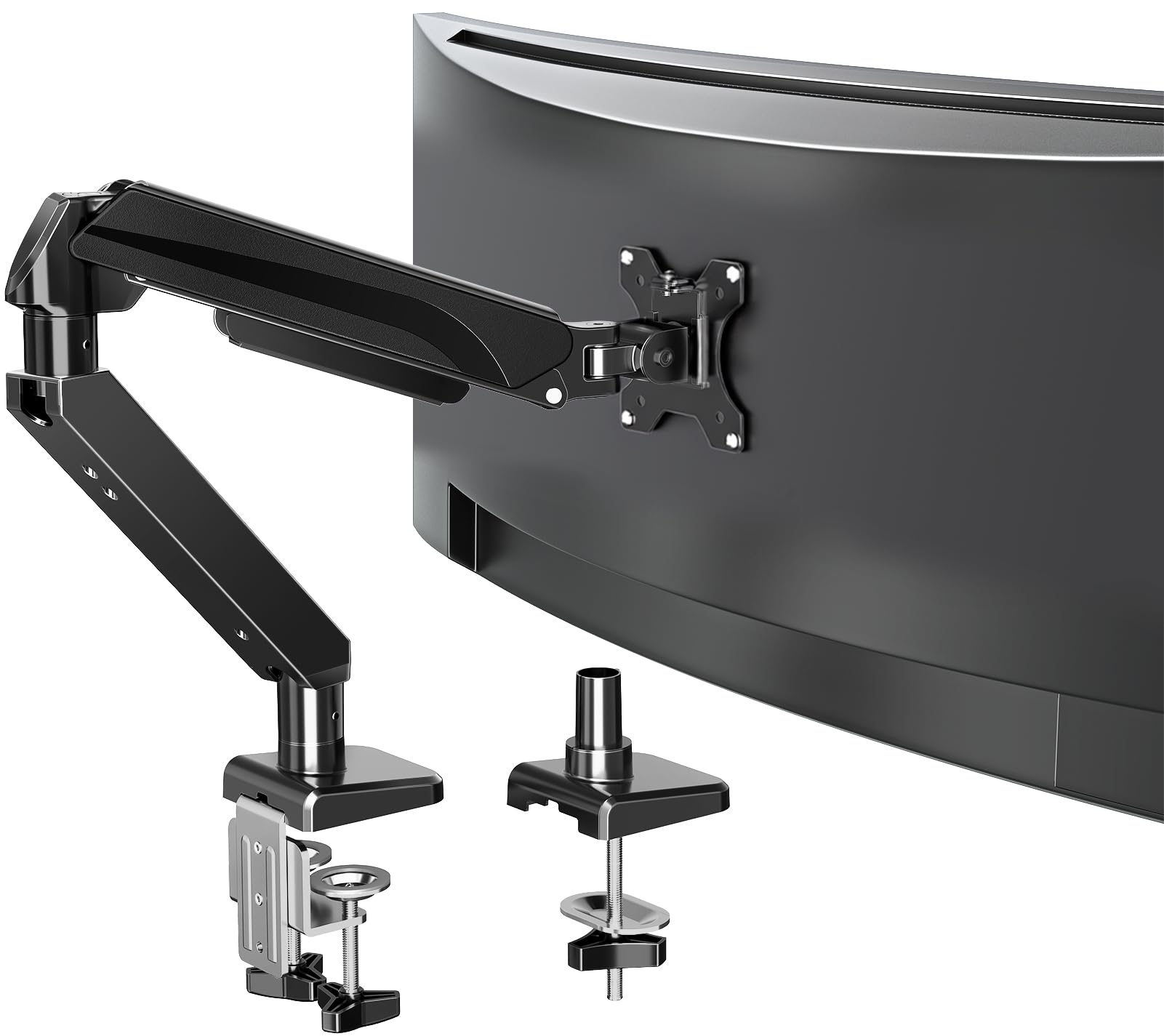 MOUNTUP Ultrawide Monitor Arm for Max 42 Inch Screen Heavy Duty Monitor Desk Mount Support 4 4-33lbs Computer