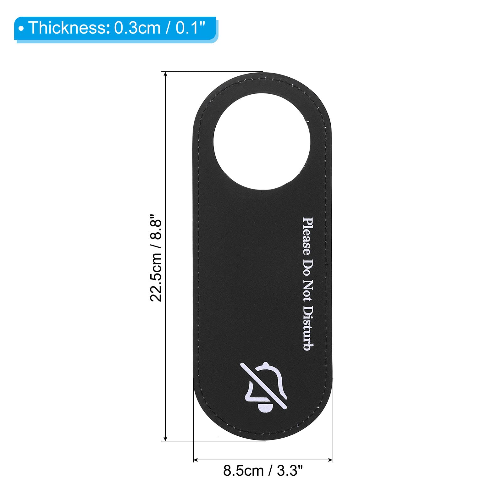 PATIKIL Double Side Door Hanger Sign - Image 2