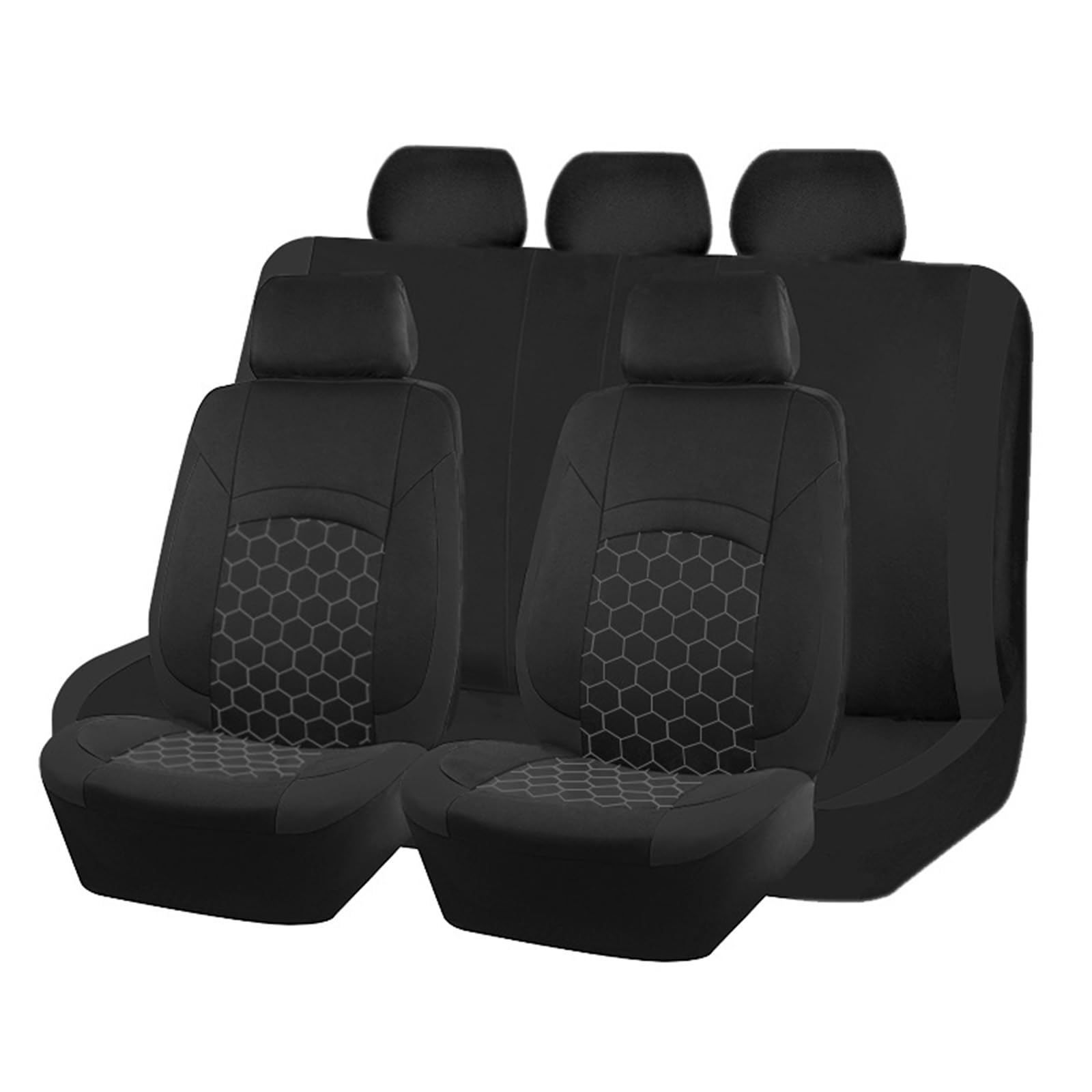 Auto Sitzbezug Für Hyundai Kona Hybrid/N Line 2017-2026 | Vorne Und Hinten Auto-Schonbezüge Set Wasserdichtes Atmungsaktiv Sitzschutz Zubehör