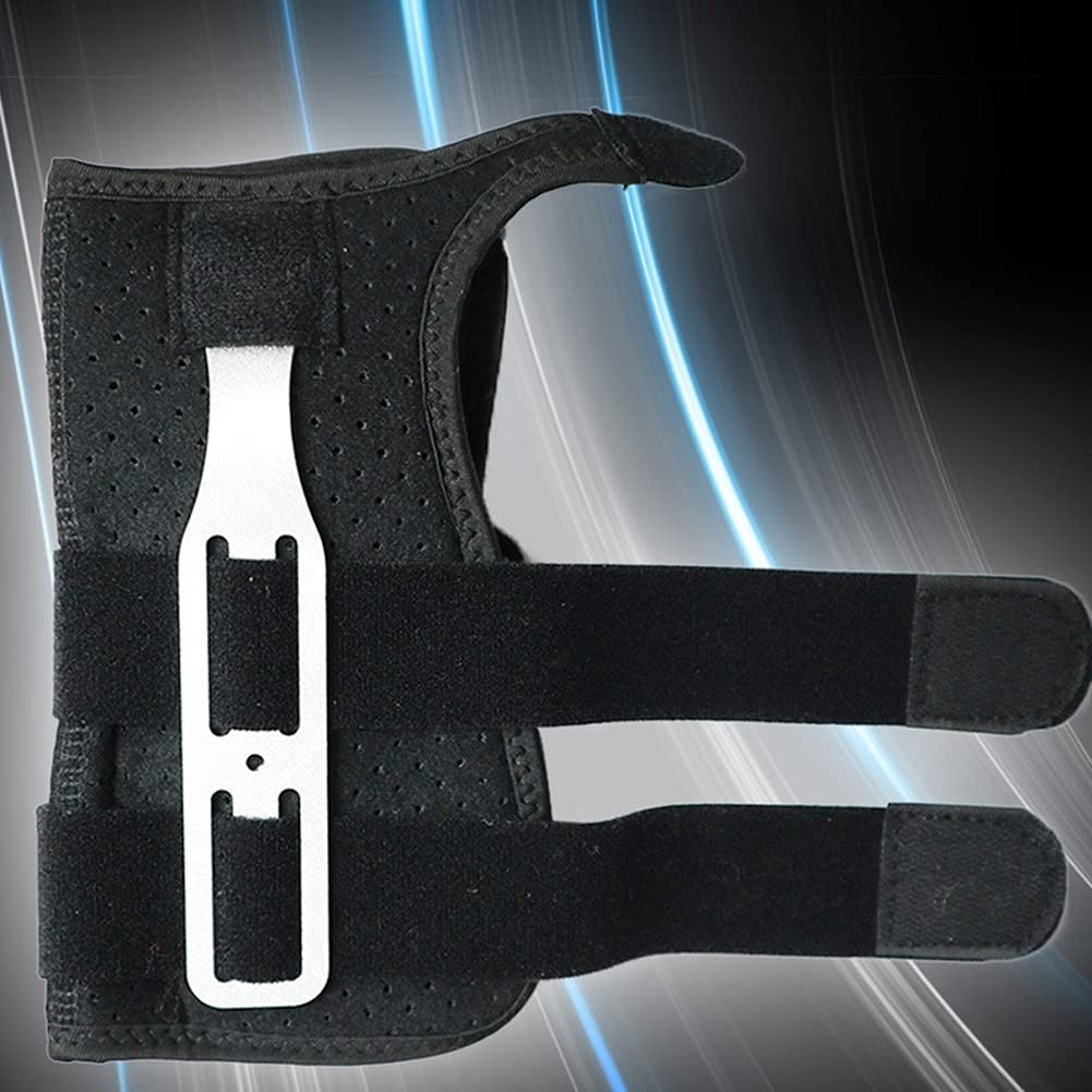 Muñequera de compresión Manga de Soporte de Mano Ajustable Férula de sueño Nocturno Transpirable para Lesiones Deportivas Inestabilidad Articular Túnel carpiano Artritis Tendinitis Unisex (Color :