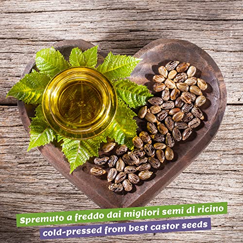 Olio di Ricino 50ml, 100% puro & vegan - siero