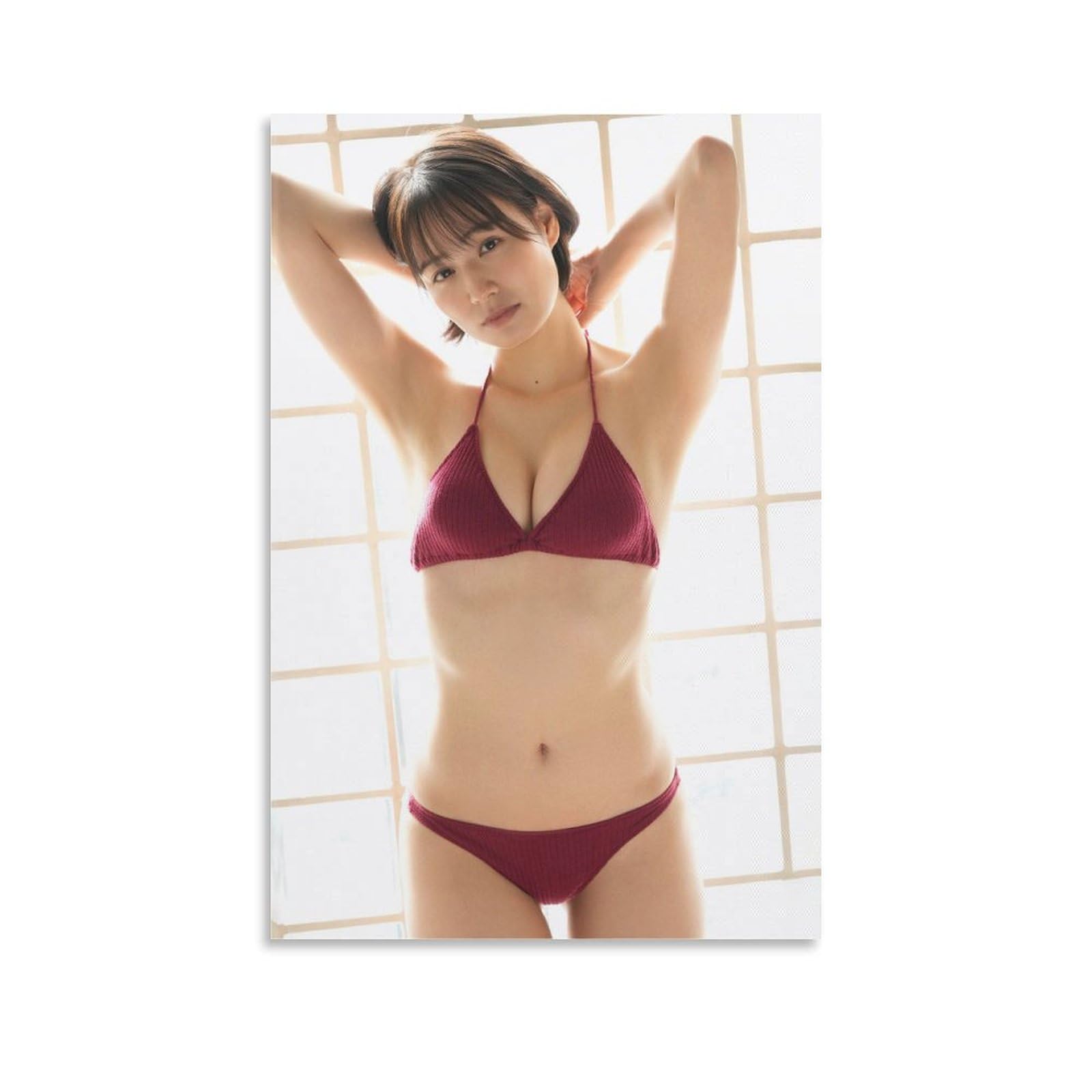 人物画 セクシーガール キャンバス 印刷物 油絵 40×50 120サイズ Amazon.co.jp: 佐々木ほのかかわいいセクシービキニ巨乳ポスター