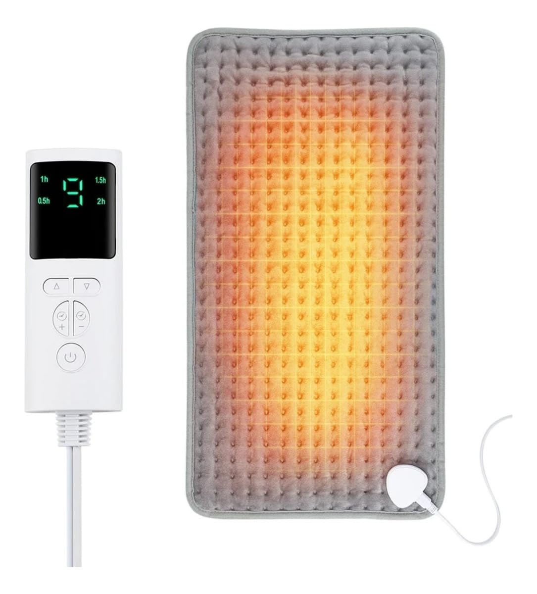 Almofada Térmica Elétrica com Controle Digital, 9 Níveis de Temperatura Com Aquecimento