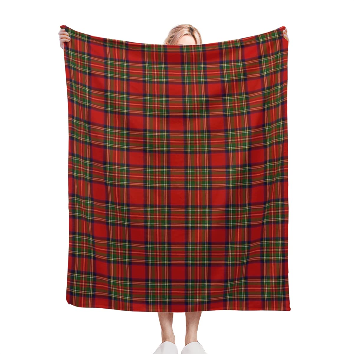 Amazon｜チェック柄 チェック タータンチェック 毛布 シングル 掛け