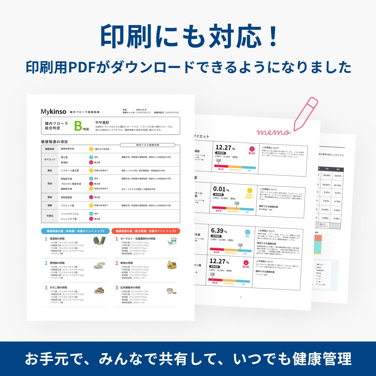 Amazon.co.jp: 腸内フローラ検査「マイキンソー」自宅にいながら健康 