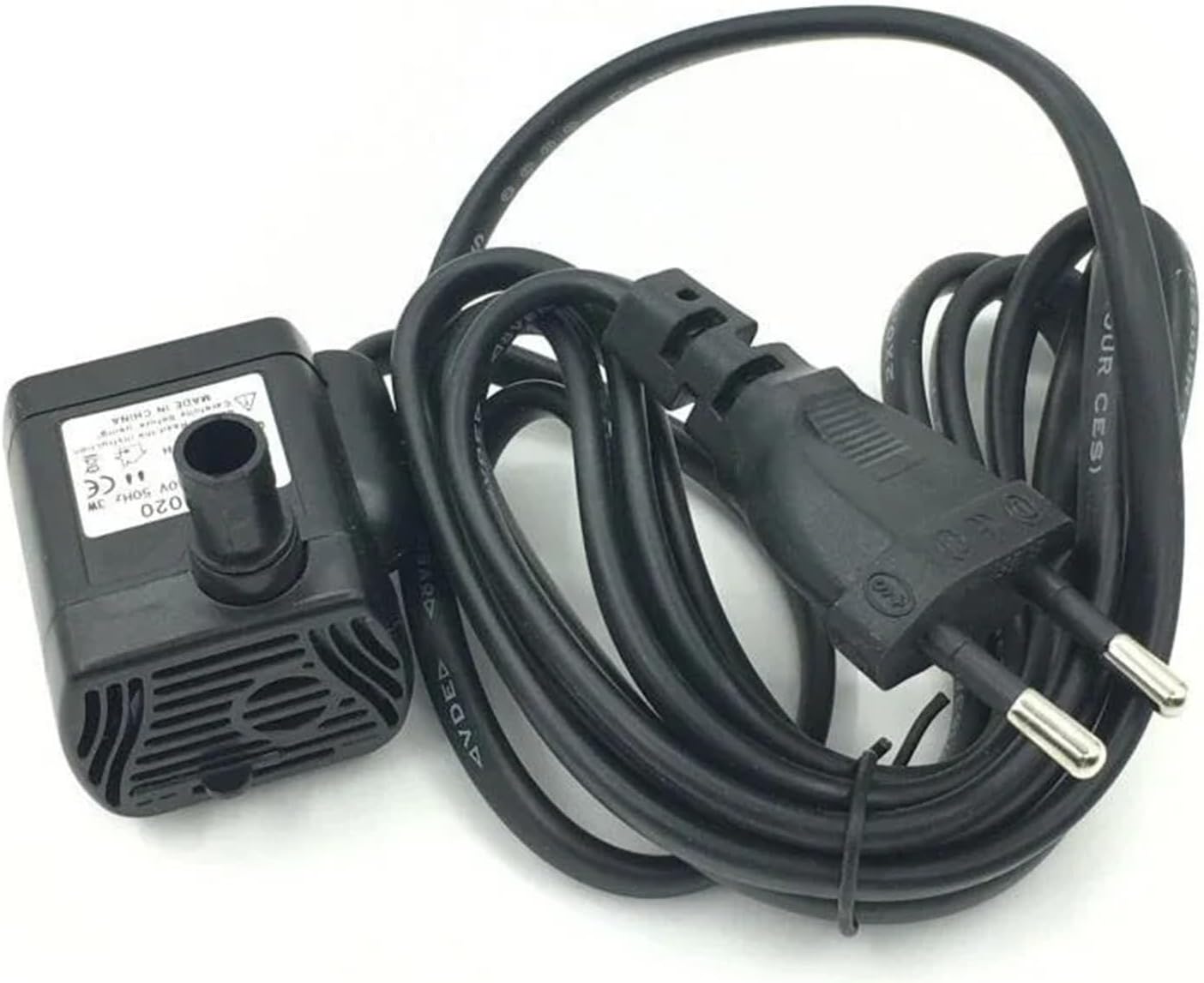 Ultra-quiet 3W AC 220V Water Pump Flow Rate Waterproof Brushless Pump Mini Water Filter Fish Tank Fountain Pump European