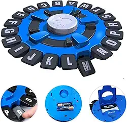 Tapple Jogo de Tabuleiro em Português, Base Azul com Letras Pretas, Plástico, Timer Eletrônico, 2+ Jogadores, 15 Minutos de Jogo, Idade 5+